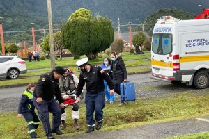 Menor de 7 años fue evacuado de urgencia con el apoyo del Grupo Aeronaval Puerto Montt