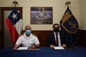 Director General de los Servicios de la Armada firmó convenio de colaboración con Director Nacional de Arquitectura