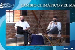 Con éxito se llevó a cabo conversatorio del Museo Marítimo Nacional “Cambio climático y el mar” 
