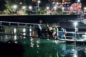Armada apoyó evacuación médica de urgencias desde isla Chulín a Castro