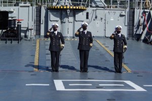 Cambio de Mando de la LST “Rancagua”