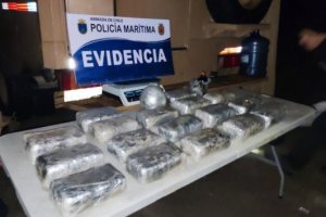 Policía Marítima de Patache realiza procedimientos por droga en las cercanías de la avanzada aduanera “El Loa”