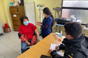 “Cirujano Videla” apoyó ronda en Islas Desertores 