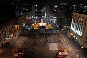 Volvió la tradicional Romería de Bomberos de Valparaíso en honor a las Glorias Navales