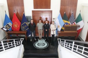 En la Academia de Guerra Naval se realizó conferencia “Cambio climático e infraestructura portuaria”