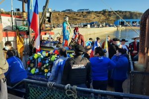 Autoridad Marítima veló por la seguridad durante la fiesta de San Pedro y San Pablo en caleta Barranco Amarillo de Punta Arenas