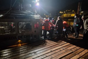 Autoridad Marítima desarrolló evacuación médica desde Puerto Edén a Puerto Natales 