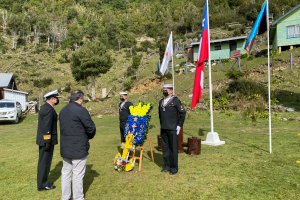 Quinta Zona Naval conmemoró 57 años del naufragio del Escampavía “Janequeo”