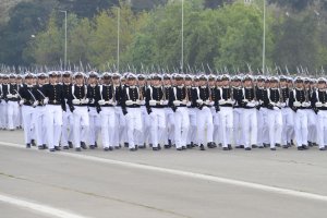 La Armada de Chile realizó una gran presentación en la Parada Militar 2022