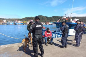 Capitanía de Puerto de Lebu efectuó patrullajes preventivos en el borde costero y en el puerto artesanal 