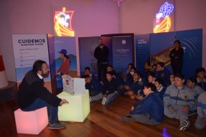 Stand presencial de Conciencia Marítima fue parte de la programación especial del Museo Marítimo Nacional