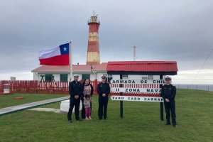 Comandante en Jefe de la Segunda Zona Naval revistó reparticiones dependientes de la Capitanía de Puerto de Constitución