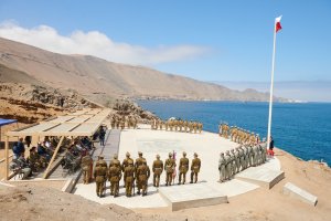 Cuarta Zona Naval conmemoró el 143° Aniversario del desembarco de Pisagua