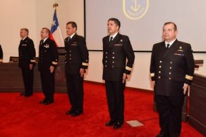 Ceremonia de investidura de los nuevos Comodoros del Alto Mando Naval 2023