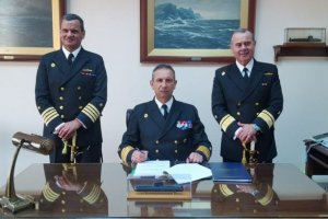 Comodoro Óscar Manzano asumió mando de la Comandancia en Jefe de la Fuerza de Submarinos