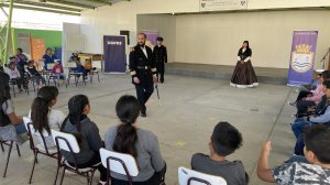 Cuarta Zona Naval realiza presentaciones lúdicas sobre el Combate Naval de Iquique y la vida de Arturo Prat a colegios de la Región de Tarapacá