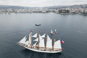 Buque Escuela “Esmeralda” retomó sus viajes de instrucción