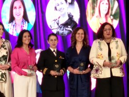 Teniente Primero es elegida dentro de las 100 Mujeres Líderes 2023