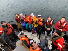 Con más de mil prestaciones médicas culminó amplio operativo médico naval en la Isla de Chiloé