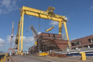 25% de avance presenta el primer buque multipropósito construido por ASMAR para la Armada