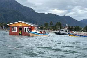 Armada desplegó Dispositivo de Seguridad en actividad tradicional de Puerto Cisnes