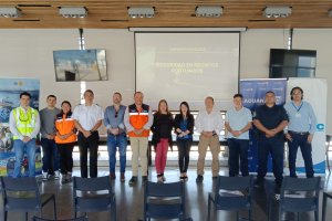 Autoridad Marítima sostiene reunión de trabajo en el Terminal Puerto de Coquimbo