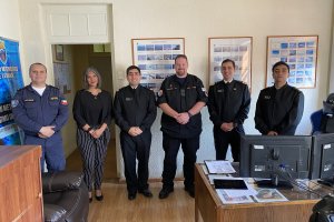 Primera Expedición Antártica canadiense realizó visita profesional al Centro Meteorológico Marítimo de Punta Arenas Primera Expedición Antártica canadiense realizó visita profesional al Centro Meteorológico Marítimo de Punta Arenas