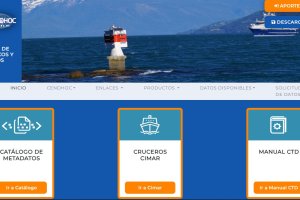 SHOA lanza nueva página web del Centro Nacional de Datos Hidrográficos y Oceanográficos 
