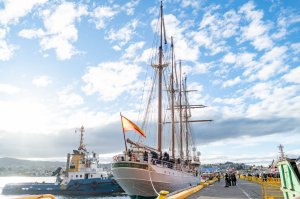 Tercera Zona Naval brinda apoyo operativo en ingreso de B.E. "Juan Sebastián de Elcano" al país Tercera Zona Naval brinda apoyo operativo en ingreso de B.E. "Juan Sebastián de Elcano" al país