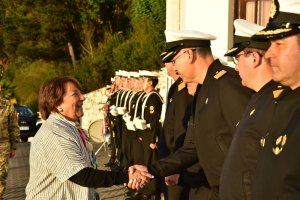 Ministra de Defensa Nacional efectúa visita a Base Naval Talcahuano y Macrozona Sur Ministra de Defensa Nacional efectúa visita a Base Naval Talcahuano y Macrozona Sur