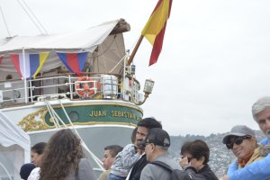 2.400 personas visitaron el Buque Escuela "Juan Sebastián de Elcano" 2.400 personas visitaron el Buque Escuela "Juan Sebastián de Elcano"