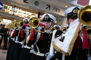 Intervención de la Banda de Guerra e Instrumental de la Escuela Naval "Arturo Prat"