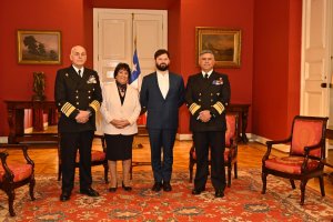 Vicealmirante Fernando Cabrera Salazar fue designado como futuro Comandante en Jefe de la Armada