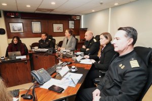 Autoridad Marítima participó en reunión con la Jefa de la División de Relaciones Internacionales de la Subsecretaría de Defensa