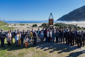 Quinta Zona Naval conmemora 60 años del naufragio de la Escampavía “Janequeo” Quinta Zona Naval conmemora 60 años del naufragio de la Escampavía “Janequeo”