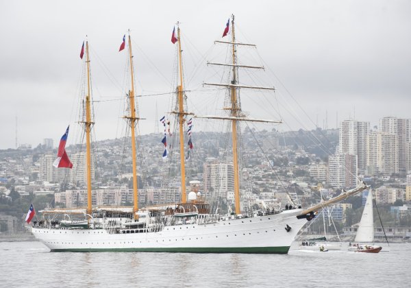 Buque Escuela (BE) “Esmeralda” finaliza su 69º Viaje de Instrucción