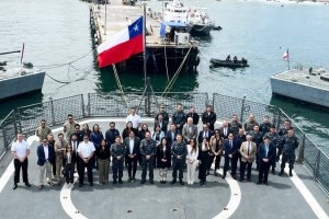 Realizan seminario de Crimen Organizado a bordo del OPV “Cabo Odger”