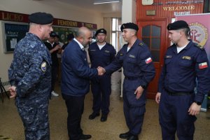 Jefe de Fuerza y Delegado de la región del Biobío revistaron locales de votación