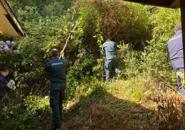 Dotación del Patrullero OPV "Piloto Pardo" participó en actividades junto a la comunidad de Corral