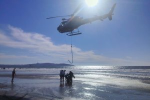 Trece rescates en una hora: la exigente jornada vivida por la Autoridad Marítima de La Serena