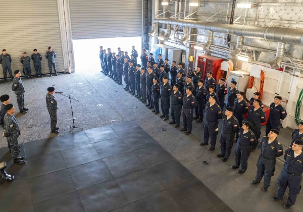 Revista del Jefe del Estado Mayor General de la Armada a la Tercera Zona Naval
