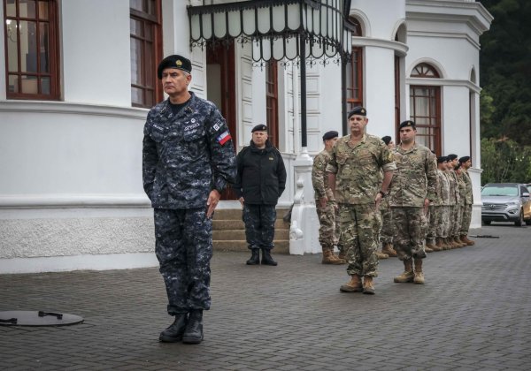Director General de los Servicios de la Armada revistó Unidades y Reparticiones en la Base Naval Talcahuano