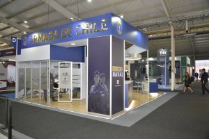 FIDAE 2026: Armada de Chile finaliza participación con alta convocatoria a stand institucional