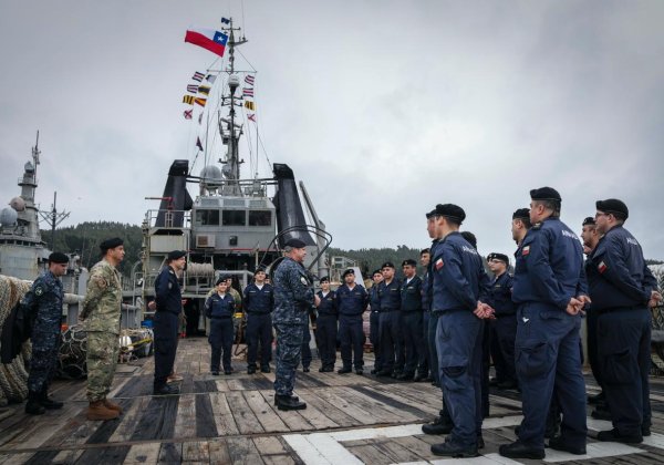 ATF “Galvarino” recala en su puerto base tras cuatro meses de despliegue en la Antártica
