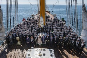 Presidente José Antonio Kast despide a la dotación del Buque Escuela “Esmeralda” en Valparaíso 