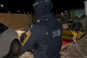 Operativo conjunto en Caleta Camarones permite la captura de sospechoso de homicidio