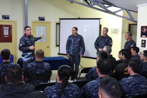 Director General del Personal de la Armada revistó Unidades y Reparticiones en la Segunda Zona Naval