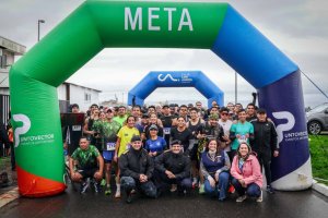 Más de 500 competidores participaron en la corrida Neptuno en la Base Naval Talcahuano